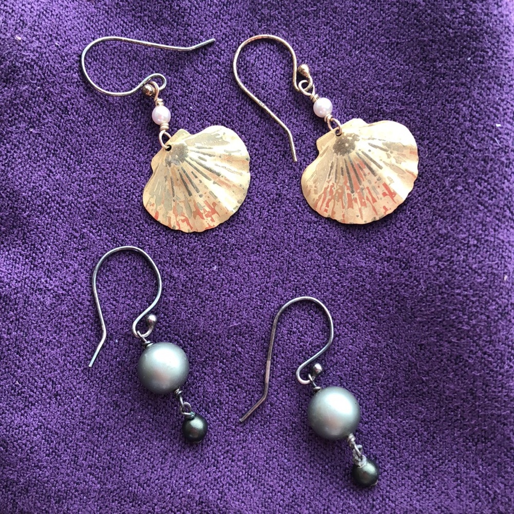 Two Pairs of Holly Yashi Earrings